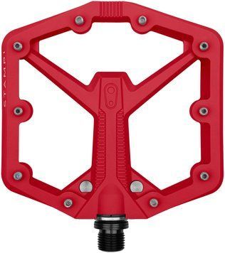 Педали Crankbrothers STAMP 1 (GEN. 2), размер S (37-43 eu), красные
