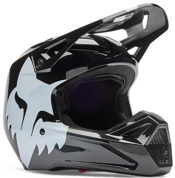Шолом FOX V1 Helmet - SHIELD [Black], XS