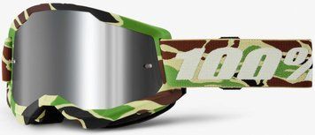 Окуляри 100% STRATA 2 Goggle [War Camo], Mirror Silver Lens