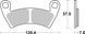 Гальмівні колодки SBS Upgrade Brake Pads, EVO Sinter/Sinter