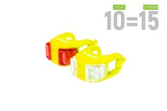 Набір світла ONRIDE силіконовий Dual жовтий 15 шт по ціні 10 шт