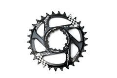 Зірка-неспадайка до шатуна NW AL 34T GXP (SRAM) offset 6mm чорн. SNAIL