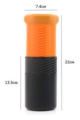 Фляга-кег Ice Toolz 83A1 для инструмента, черно-оранжевая