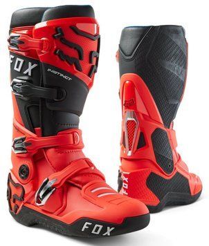 Мотоботы FOX INSTINCT 2.0 Boot [Flo Red], 10.5