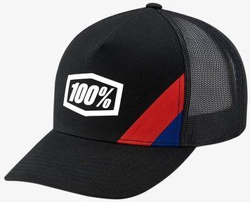 Кепка 100% Trucker Hat - CORNERSTONE [Black], One Size