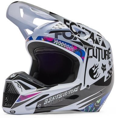 Шлем FOX V1 Helmet - IMAGE COSMO [White], XXL