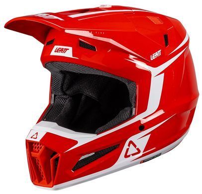 Шолом LEATT Moto 3.5 Helmet + Goggle [Red], XS