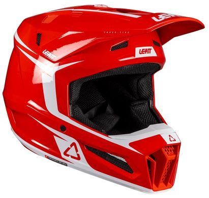 Шолом LEATT Moto 3.5 Helmet + Goggle [Red], XS
