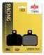 Гальмівні колодки SBS Racing Rear Brake Pads, Carbon Tech