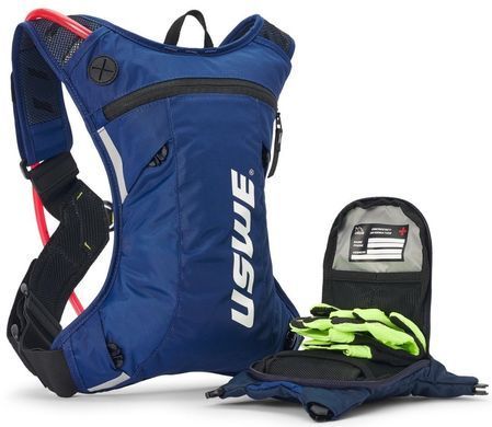 Рюкзак USWE MOTO HYDRO 3L Hydration Pack [Factory Blue], Small