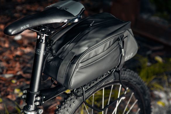 Сумка на багажник ONRIDE Coffer 10, объем 7 л, водоотталкивающая ткань, светоотражающая вставка.