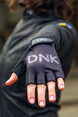 Перчатки DNK Logo, серый/черный размер XS
