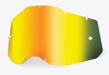 Лінза 100% RC2/AC2/ST2 Lens [Mirror Gold], Mirror Gold Lens
