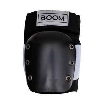 Захист для колін Boom Solid Black/Silver L
