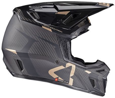 Шлем LEATT Moto 9.5 Helmet+Goggle [Black], M
