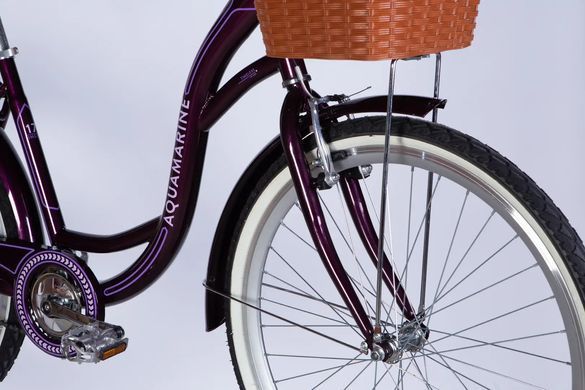 Велосипед ST 26" Dorozhnik AQUAMARINE BH рама-17" темно-фіолетовий 2026