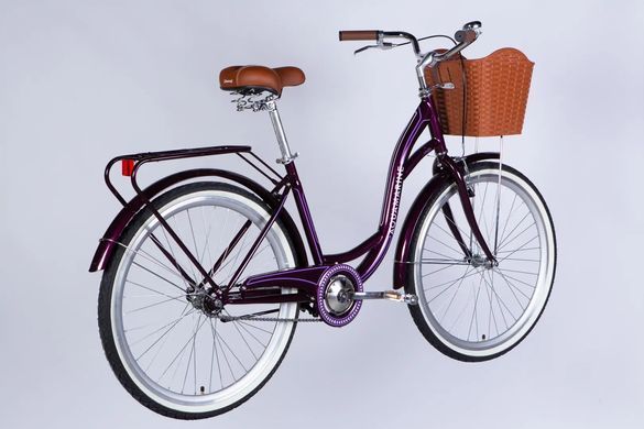Велосипед ST 26" Dorozhnik AQUAMARINE BH рама-17" темно-фіолетовий 2026