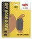 Гальмівні колодки SBS Sport Brake Pads, Sinter/Carbon