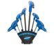 Набір шестигран. Park Tool PH-1.2 з Р-руків`ям, 8шт (2,2.5,3,4,5,6,8,10 mm)