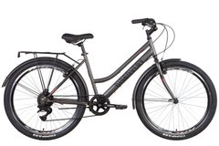 Велосипед 26" Discovery PRESTIGE WOMAN 2022 (темно-серебристый (м))