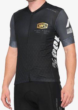 Джерси 100% EXCEEDA Jersey [Black], M