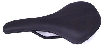 Седло Green Cycle GCS-2606, 270мм x 145мм, стальные рейлы, черное