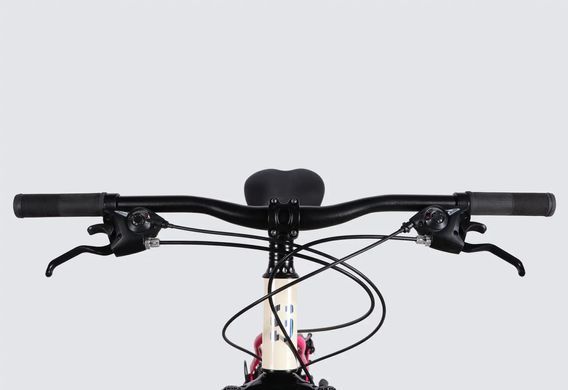 Велосипед ST 27.5" SPACE AURORA DD FR рама-15" бело-розовый 2026