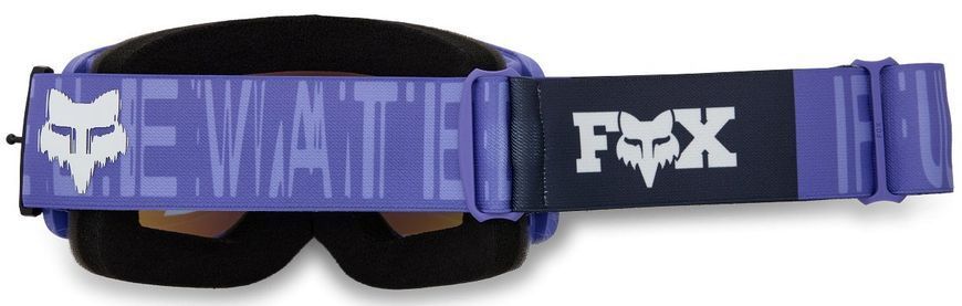 Окуляри FOX MAIN Goggle - DIFFUSE [Purple Dove], Mirror Blue Lens