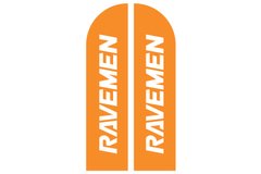 Прапор з логотипом Ravemen