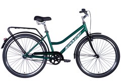 Велосипед сталь 26" SPACE VOYAGER (049) гальмівна рама-17" зелений з багажником задн St з крылом St 2024