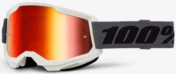 Окуляри 100% STRATA 2 Goggle [Grey], Mirror Red Lens
