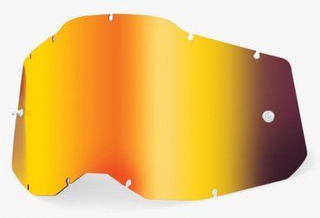 Лінза 100% RC2/AC2/ST2 Lens [Mirror Red], Mirror Red Lens
