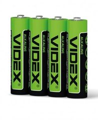 Батарейка лужна Videx LR03/AAA 4шт в упаковці