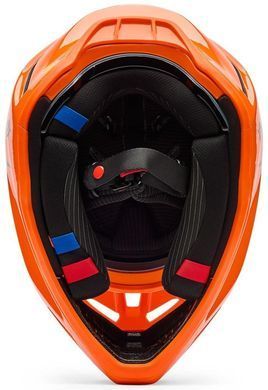 Шлем FOX V3 RS Helmet - FRACTURE [Flo Orange], XL
