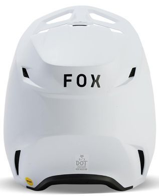 Шолом FOX V1 Helmet - MATTE [White], XXL