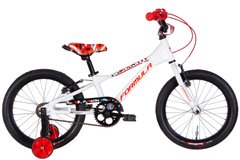 Велосипед алюміній 18 Formula SLIM под трещотку рама-9" білий з червоним 2024