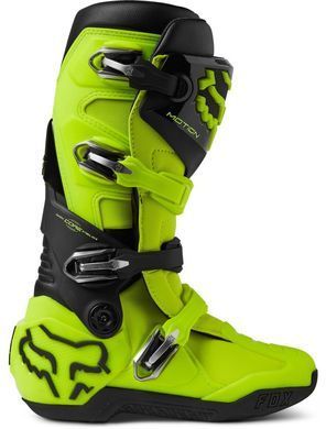 Мотоботы FOX MOTION Boot [Flo Yellow], 11