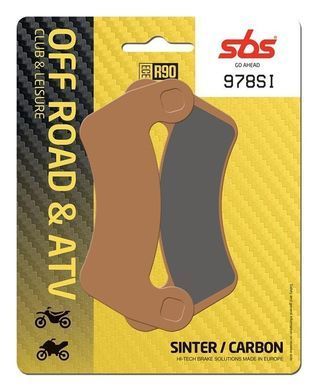 Гальмівні колодки SBS Sport Brake Pads, Sinter/Carbon