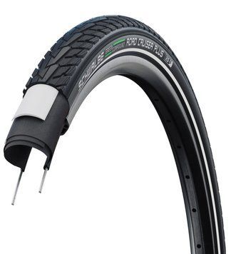 Покришка 28x1.60 700x40C (42-622) Schwalbe ROAD CRUISER PLUS PunctureGuard, TwinSkin B / B + RT HS484 GREEN 50EPI