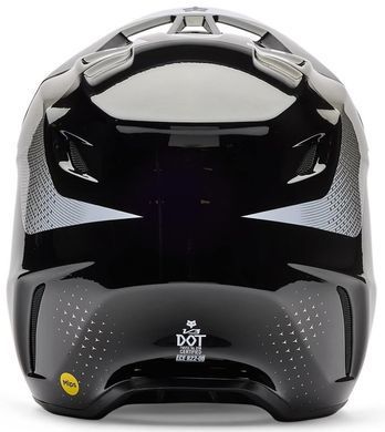 Шолом FOX V3 Helmet - TINE [Black], XXL