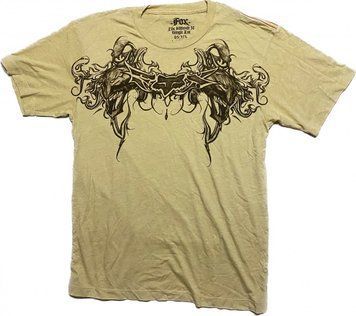 Футболка FOX HEATHERED Short Sleeve Tee - GARGOYLE [Khaki], S