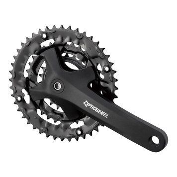 Комплект шатунов PROWHEEL MPE-401, (9S / 8S), 170mm, 44/32/22T black