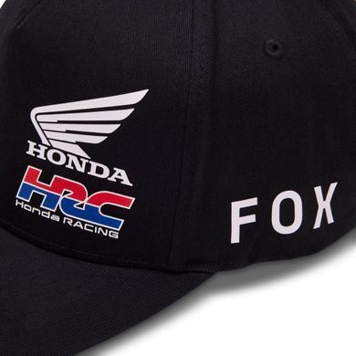 Кепка FOX FlexFit Hat - HONDA&reg; [Black], S/M