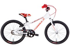 Велосипед алюміній 20 Formula SLIM под трещотку рама-10" білий з червоним 2024