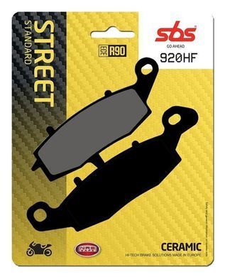 Тормозные колодки SBS Standard Brake Pads, Ceramic