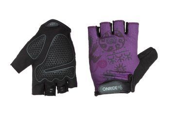 Рукавички ONRIDE Hold 30 Relic, гелеві подушечки, фіолетовий розмір L