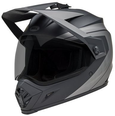 Шлем BELL MX-9 Adventure Helmet - BLACKOUT [Grey], XXL
