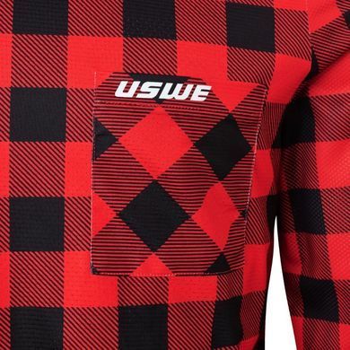 Джерсі USWE Flannel Jersey [Flame Red], M