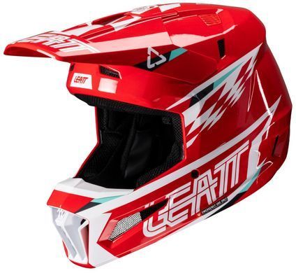 Шолом LEATT Moto 3.5 Helmet + Goggle [Red], S