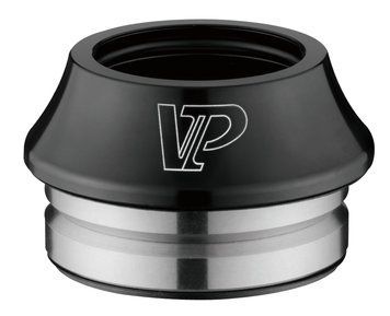 Кермова колонка 1-1/8" VP VP-F202AC інтегрована, D 41.8mm, вальниці картриджні MH-p08, алюмін., Анодіровка чорна